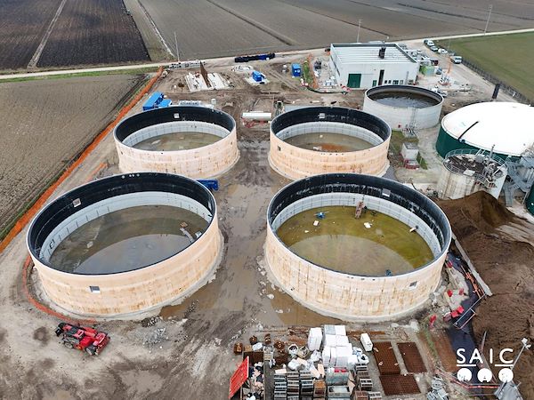 Opere edili Impianto Biometano - Cerea (Verona)