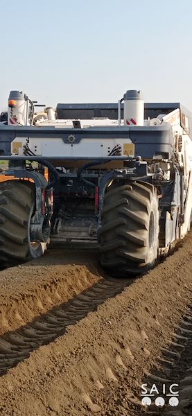 Pista ciclopedonale San Colombano nel comune Riva di Suzzara in provincia di Mantova