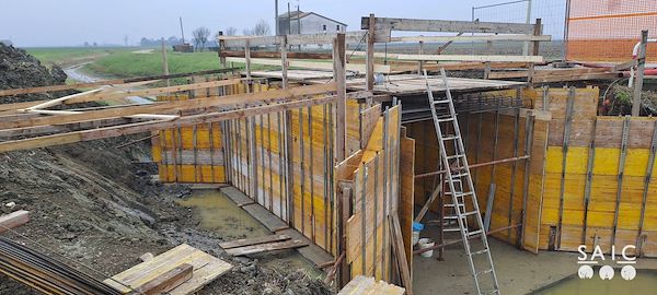 Messa in sicurezza ponte su fosso Nasina - Poggio Rusco (MN)