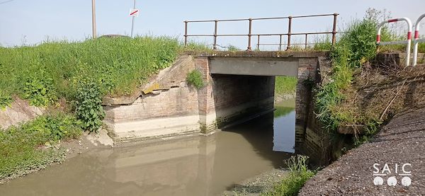 Messa in sicurezza ponte su fosso Nasina - Poggio Rusco (MN)