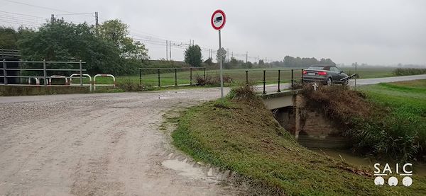 Messa in sicurezza ponte su fosso Nasina - Poggio Rusco (MN)