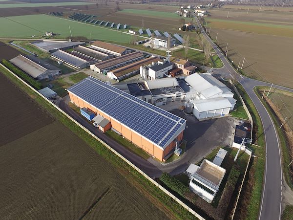 Costruzione del magazzino stagionatura del Parmigiano Reggiano