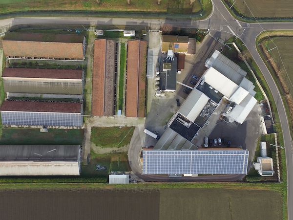 Costruzione del magazzino stagionatura del Parmigiano Reggiano