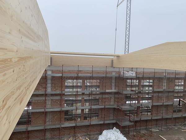 Costruzione del magazzino stagionatura del Parmigiano Reggiano