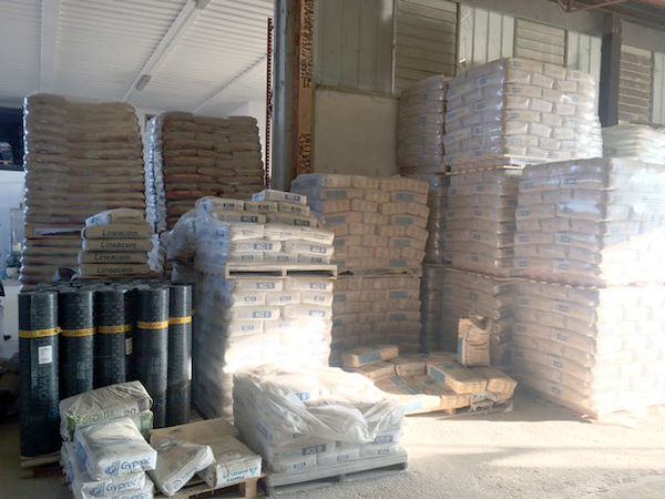 Rivendita materiali per edilizia